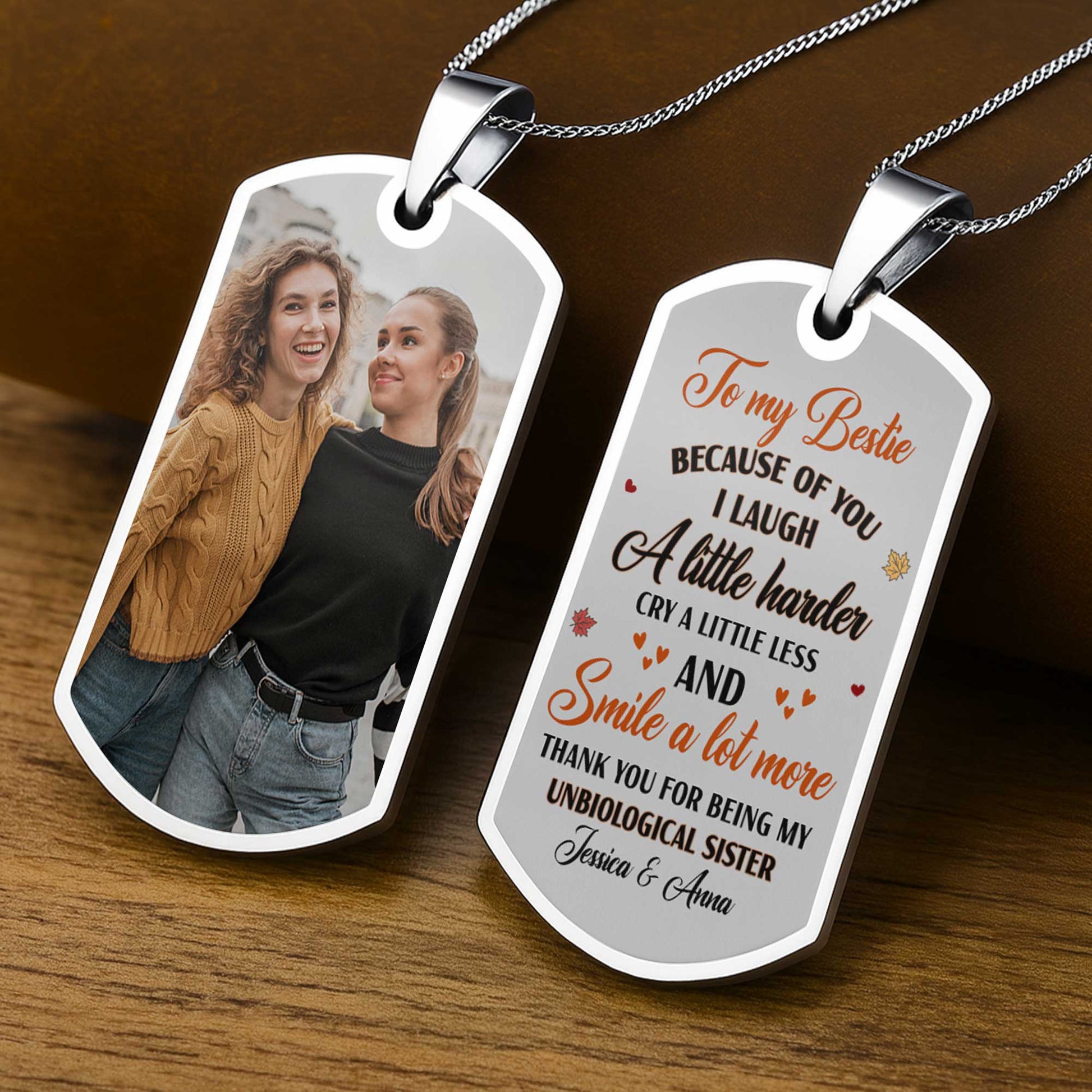 To My Bestie, Thank You For Being My Unbiological Sister