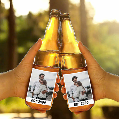 Capturez vos moments spéciaux - Glacière en cuir personnalisée - FAM058_LECOO