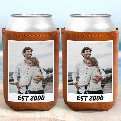 Capturez vos moments spéciaux - Glacière en cuir personnalisée - FAM058_LECOO