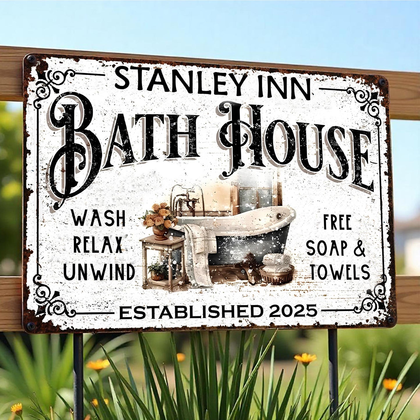 Wash Relax Unwind Free Soap & Towels