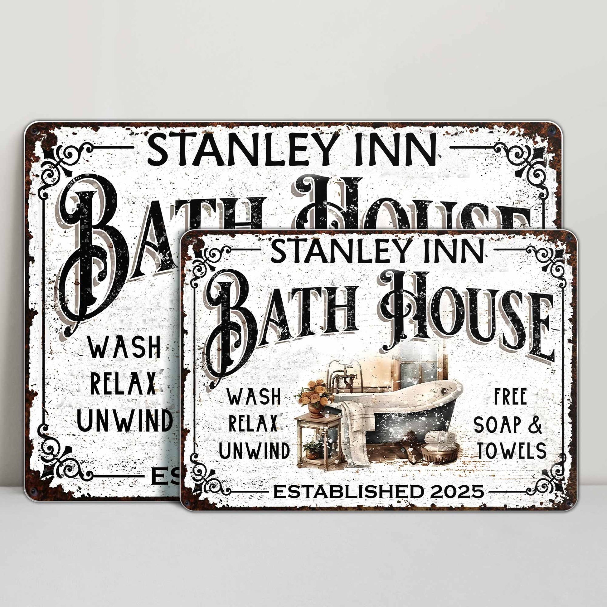 Wash Relax Unwind Free Soap & Towels