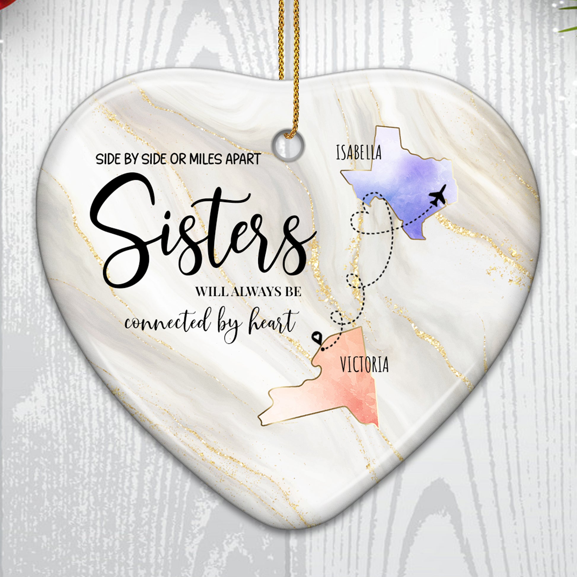 Sisters Will Always Be Connected By Heart