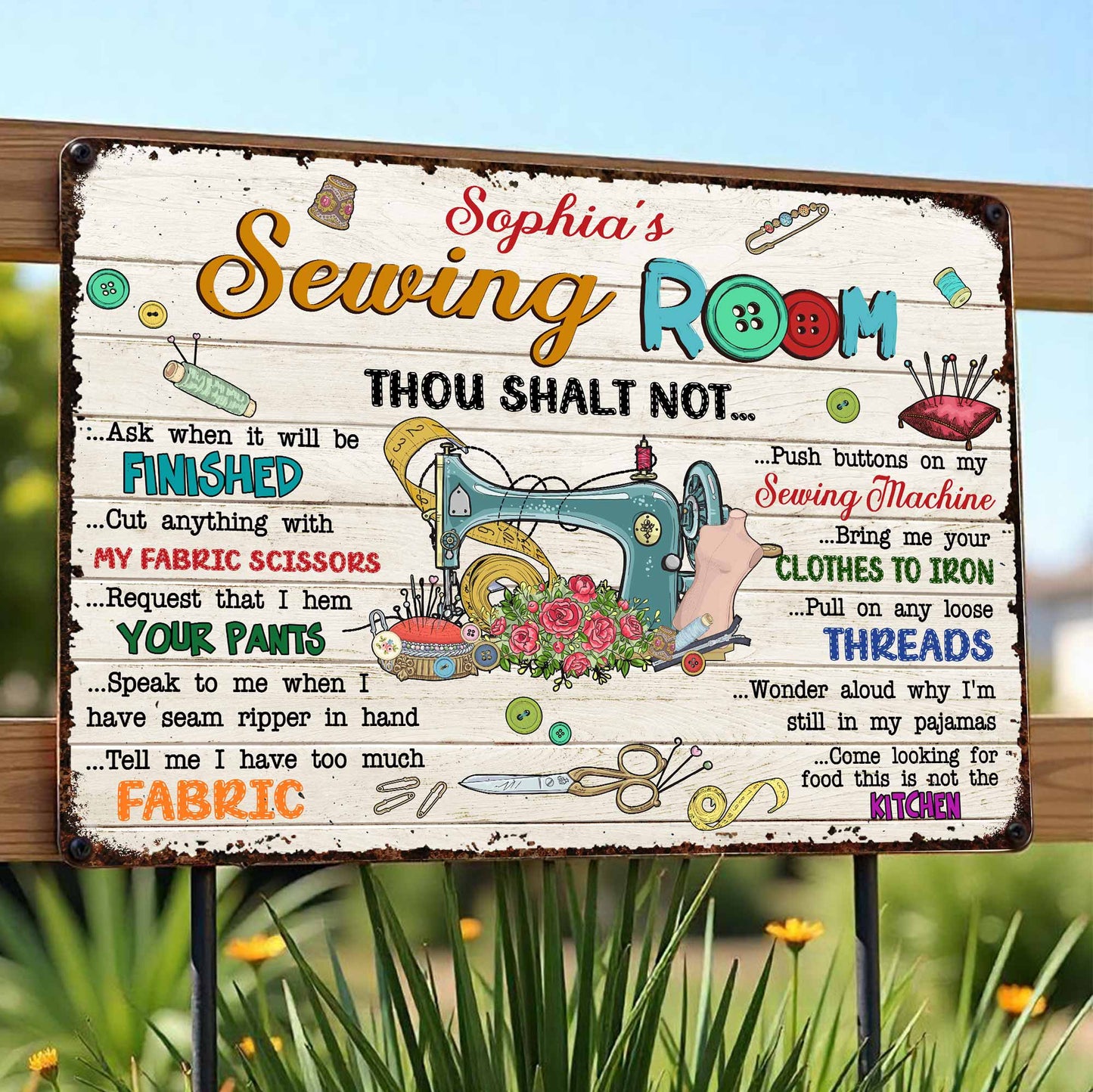 Thou Shalt Not, Crafting Room Essentials