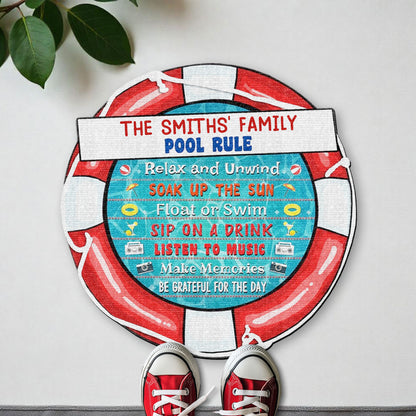 Family Pool Rule, Relax and Unwind, Soak Up The Sun