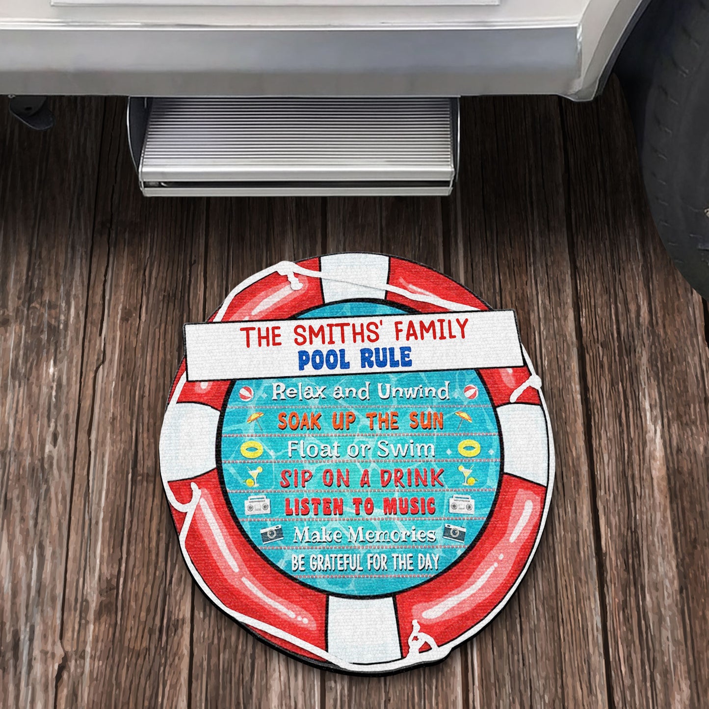 Family Pool Rule, Relax and Unwind, Soak Up The Sun