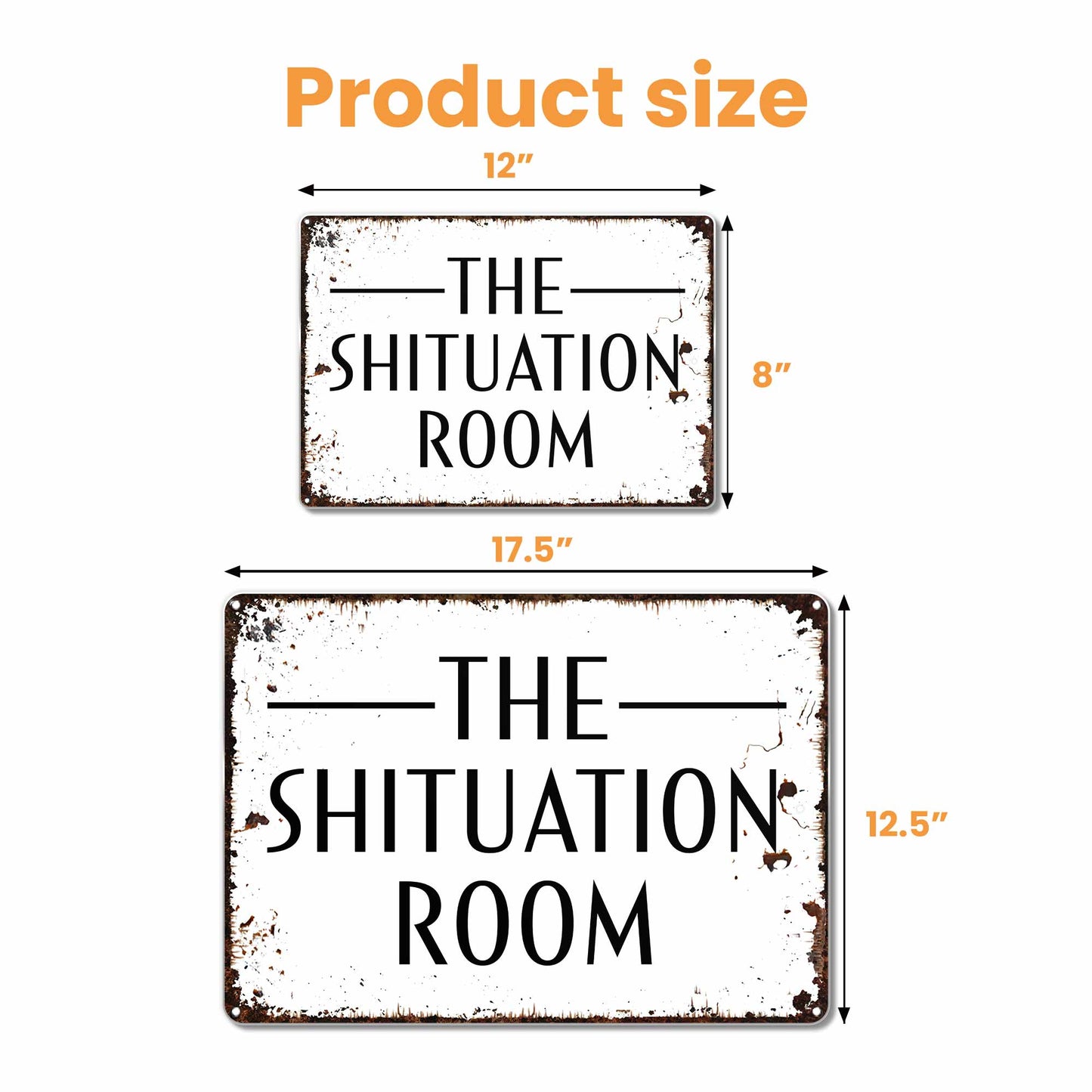 The Situation Room Metal Sign