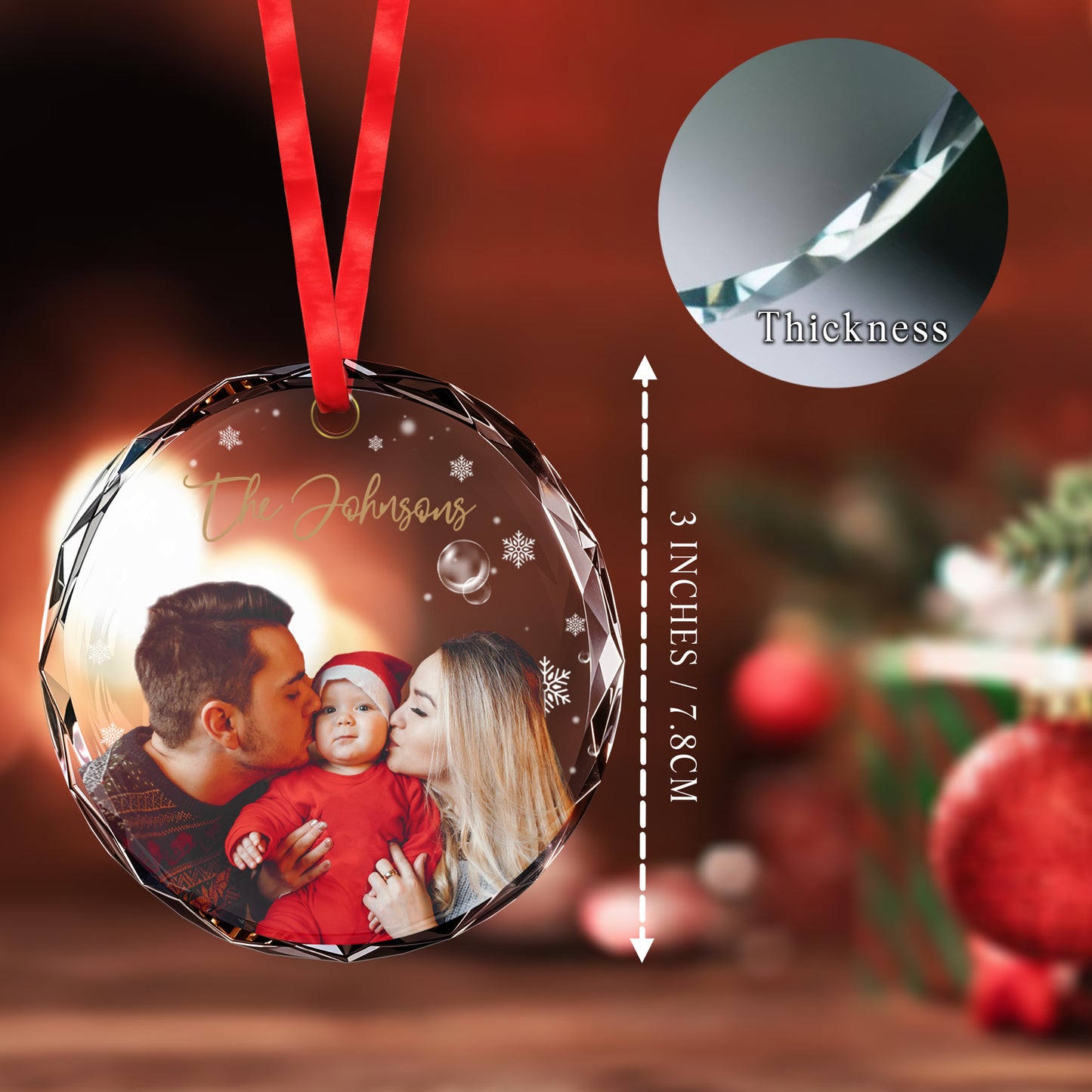 Cherish Every Moment Together Ornament