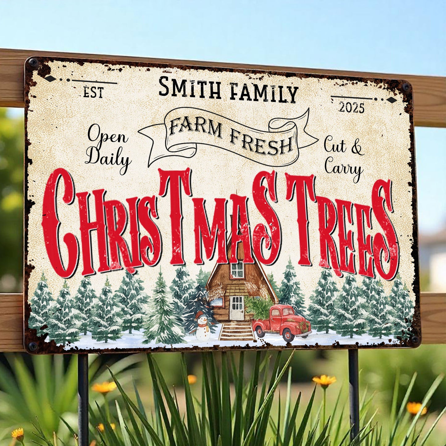 Farm Fresh Christmas Trees Open Daily