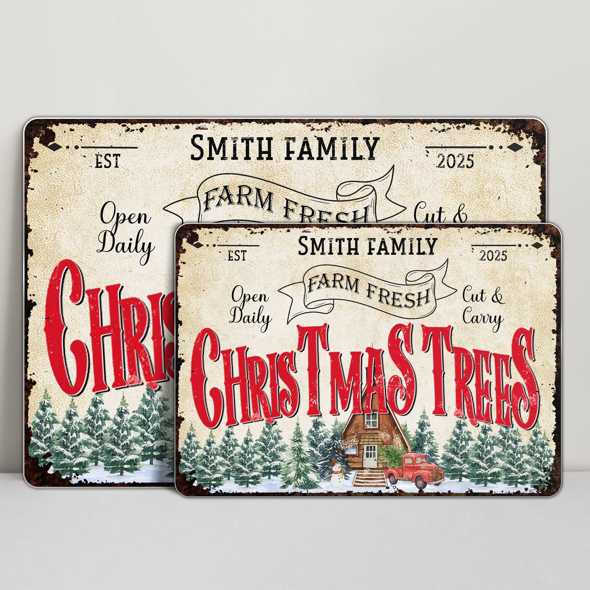 Farm Fresh Christmas Trees Open Daily