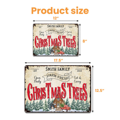 Farm Fresh Christmas Trees Open Daily