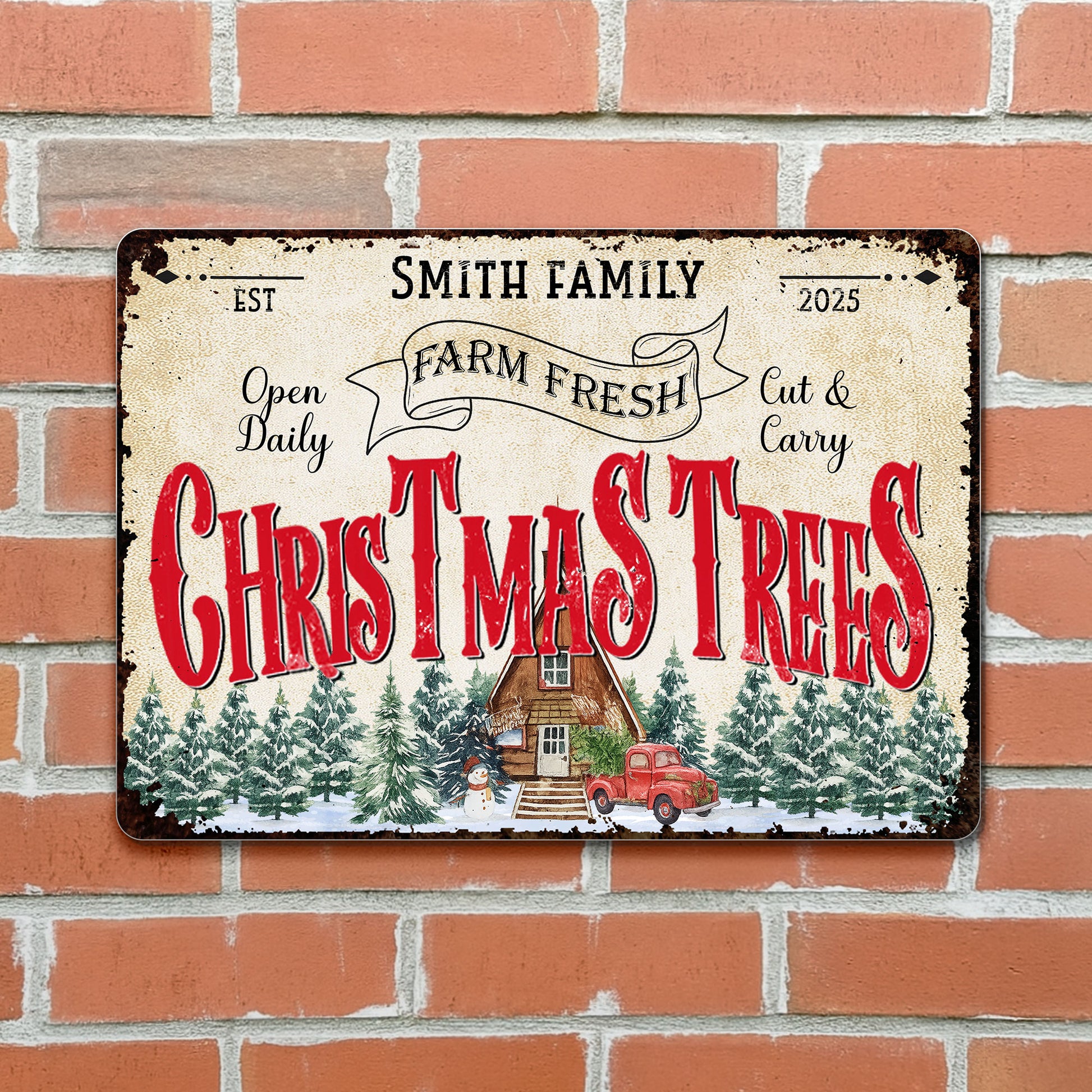 Farm Fresh Christmas Trees Open Daily