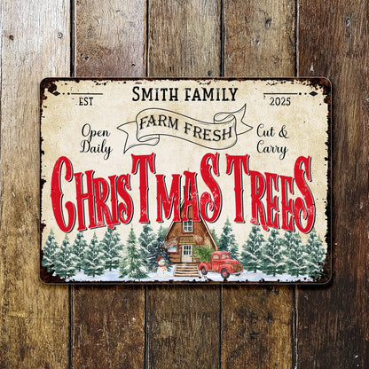 Farm Fresh Christmas Trees Open Daily