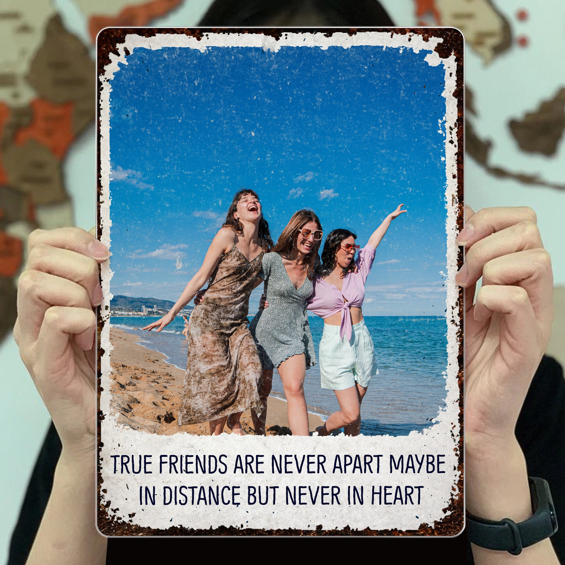 True Friends Never Apart Beach And Sea