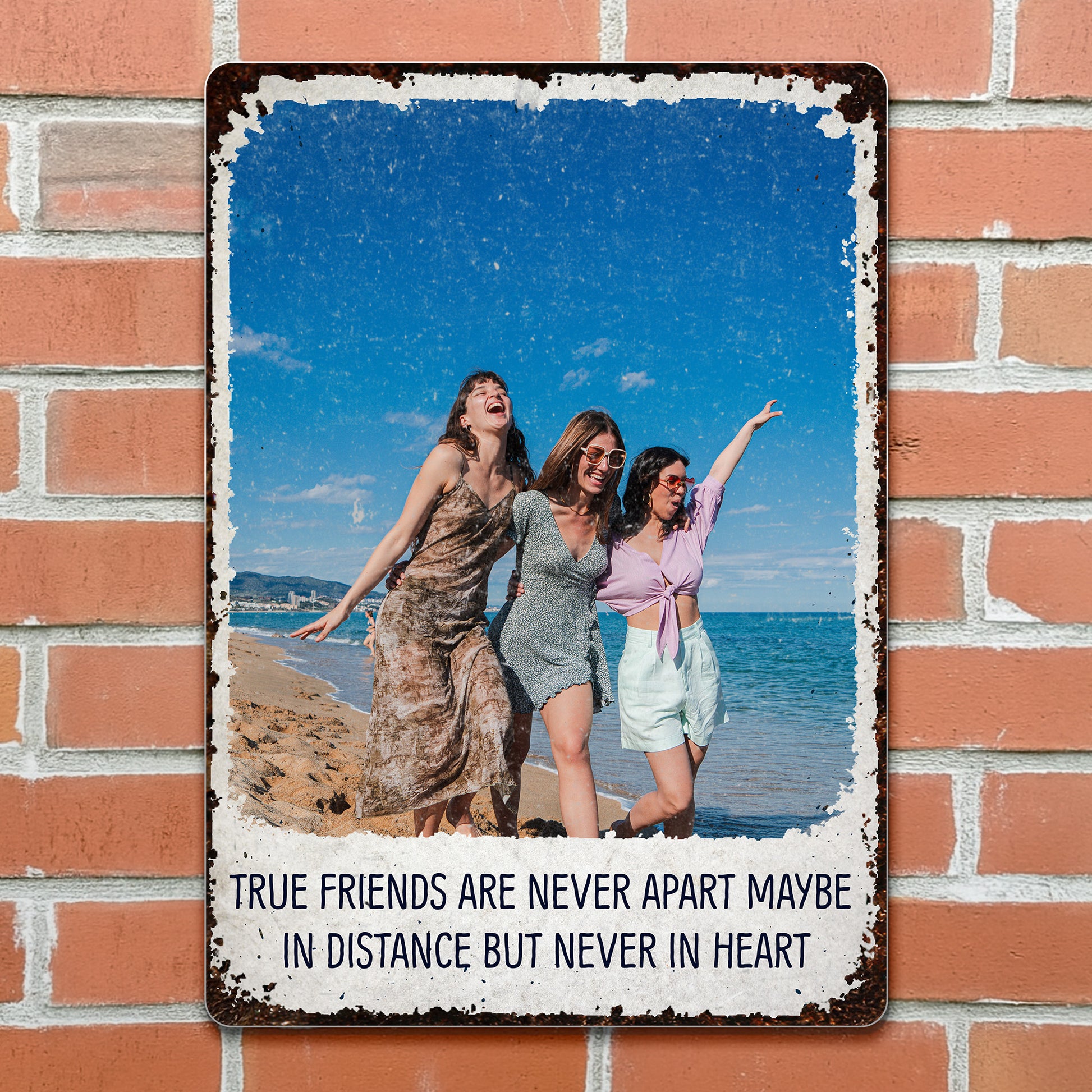 True Friends Never Apart Beach And Sea