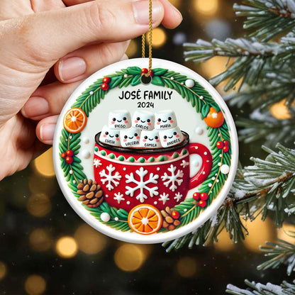 Enjoy A Cozy Winter Cup Holiday Ornament