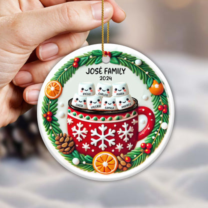 Enjoy A Cozy Winter Cup Holiday Ornament