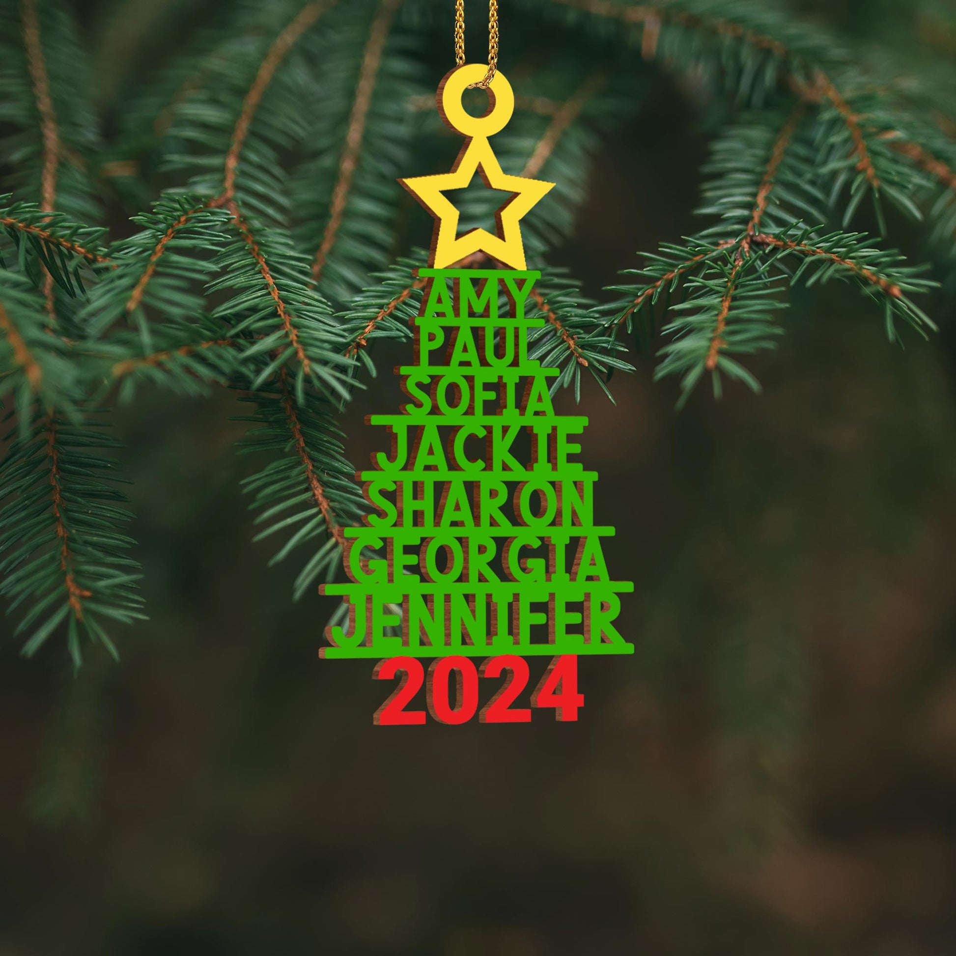 Celebrate Your Holidays With Custom Decor Christmas Tree Ornament