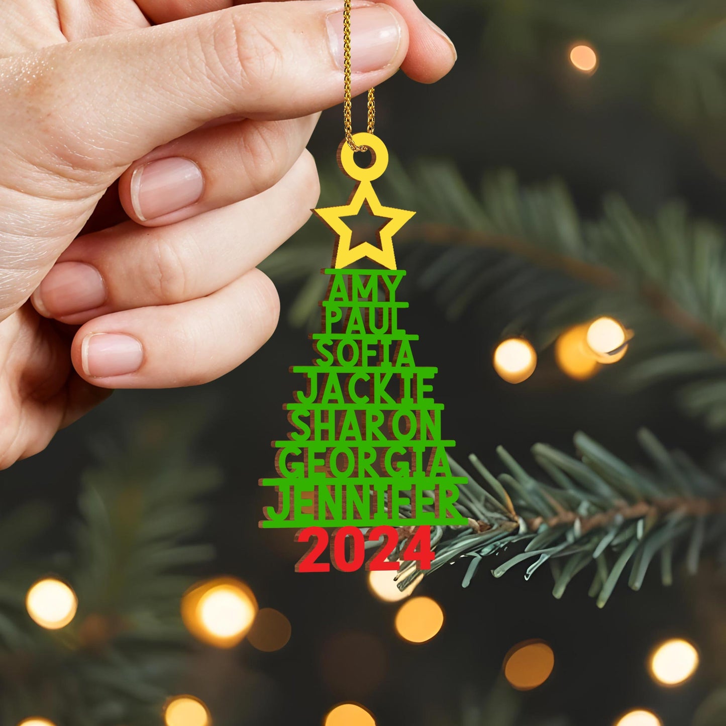 Celebrate Your Holidays With Custom Decor Christmas Tree Ornament