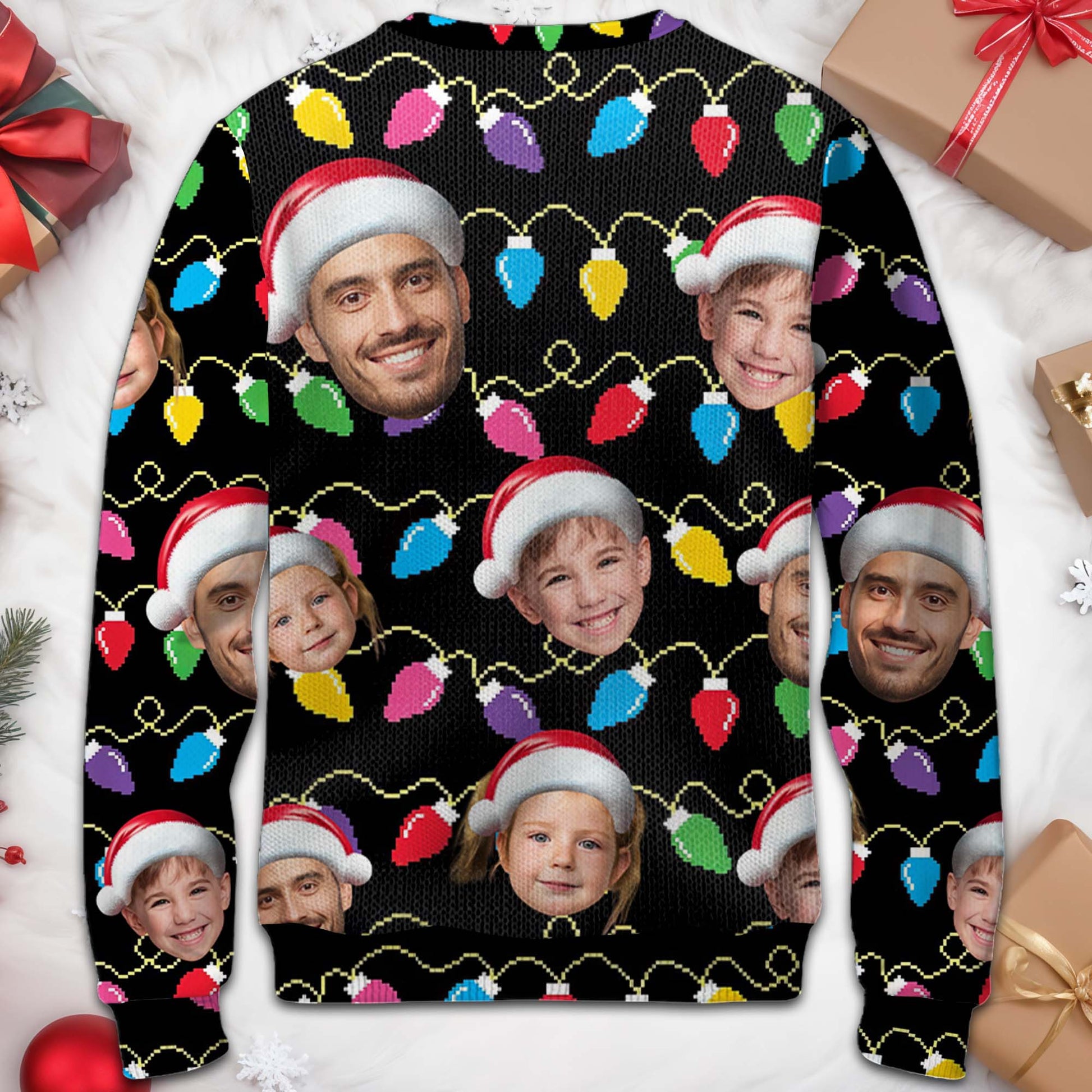 Light Up The Holidays With Love And Joy Sweatshirt