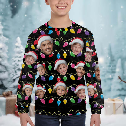 Light Up The Holidays With Love And Joy Sweatshirt