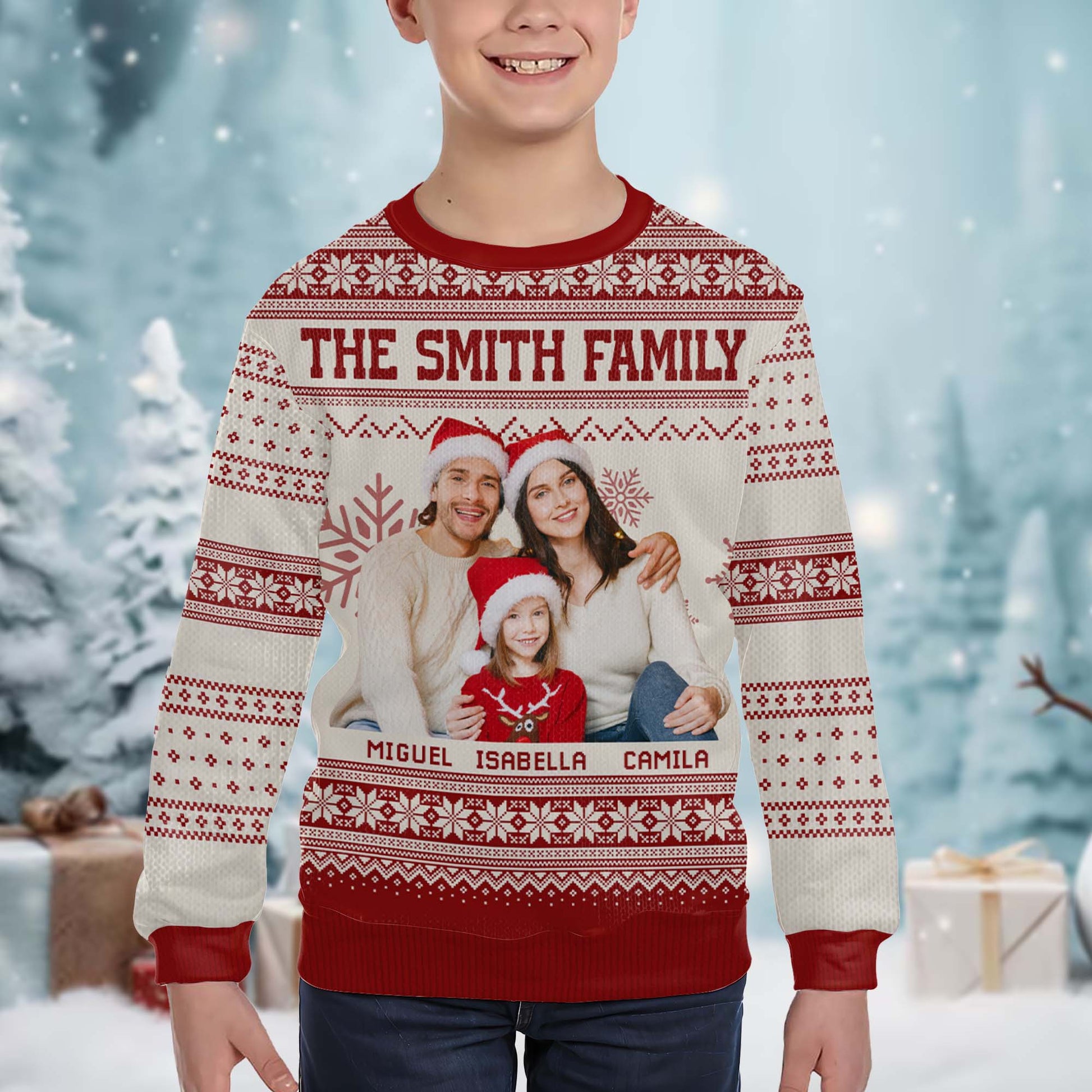 Embrace The Warmth of Family Love This Holiday Season Sweater