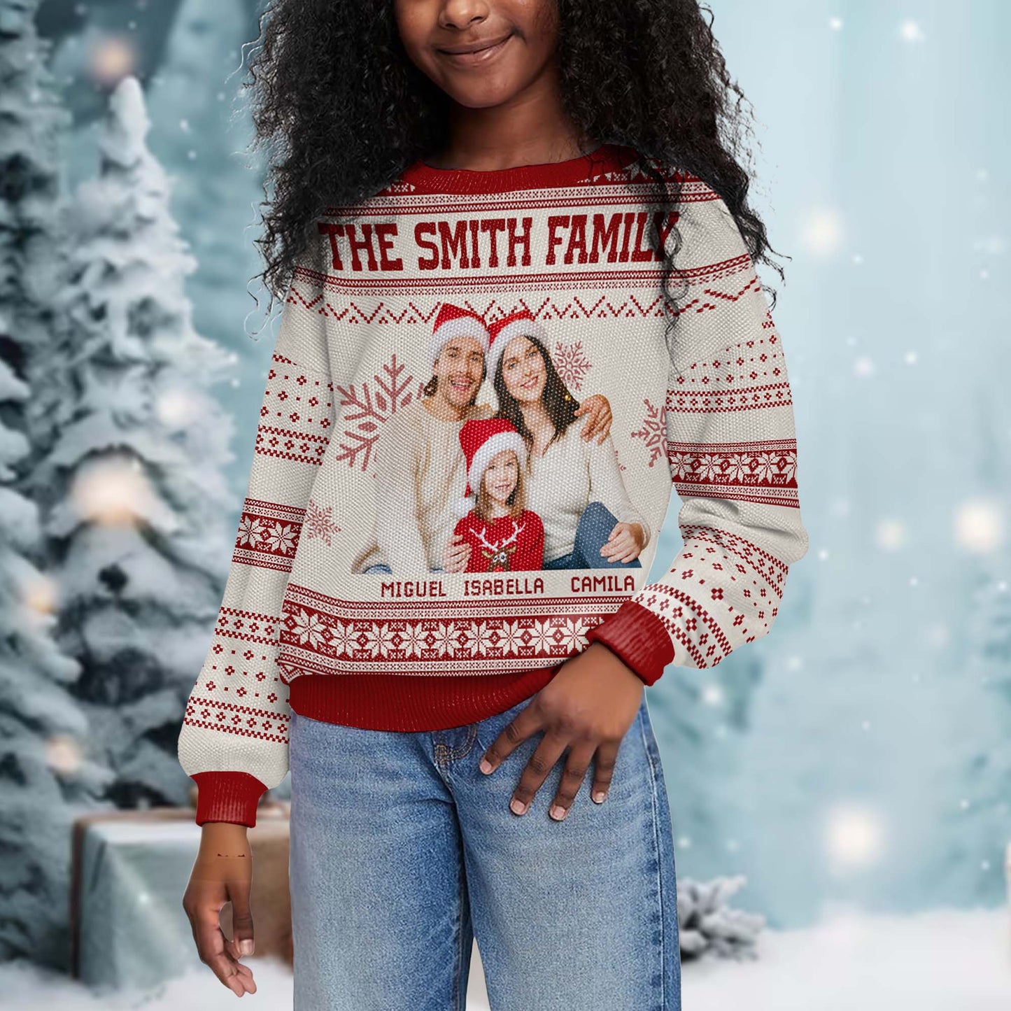 Embrace The Warmth of Family Love This Holiday Season Sweater