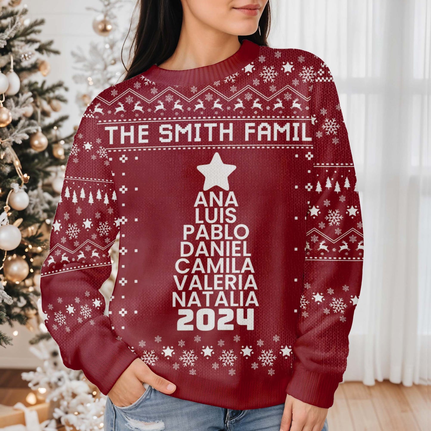 Celebrate Warmth With Festive Family Jumper