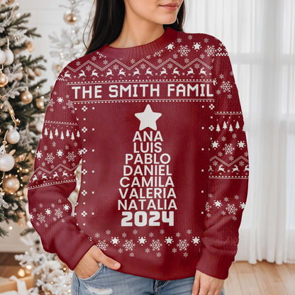 Celebrate Warmth With Festive Family Jumper