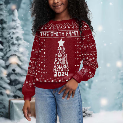 Celebrate Warmth With Festive Family Jumper