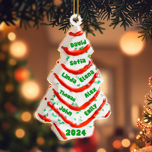 Celebrate Christmas with Personalized Family Tree Ornament