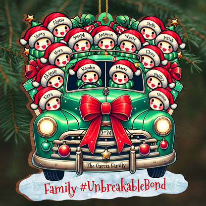 Family Unbreakable Bond Vintage Truck Full of Christmas Spirit