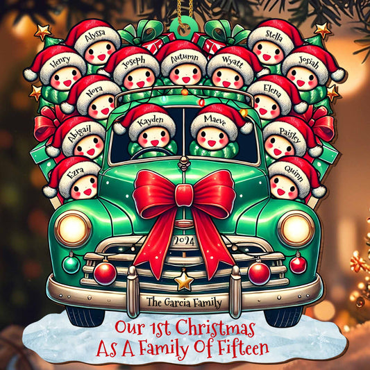 Celebrate Your Unique Christmas Tradition With Vintage Car And Festive Decor