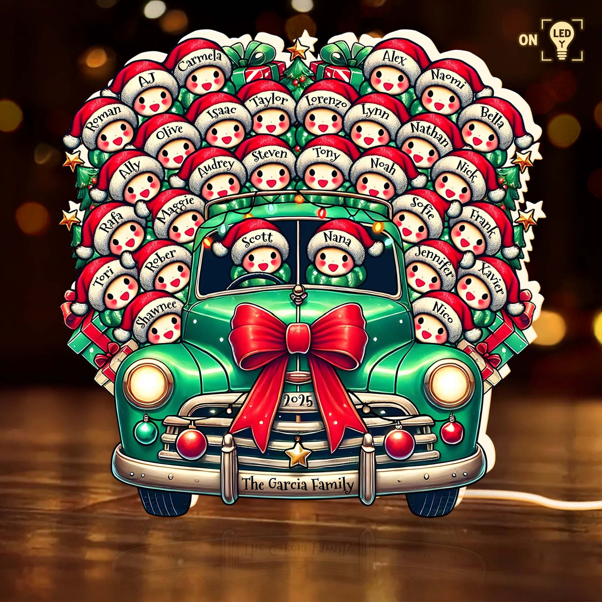 Celebrate Your Family With A Holiday Van Decorated