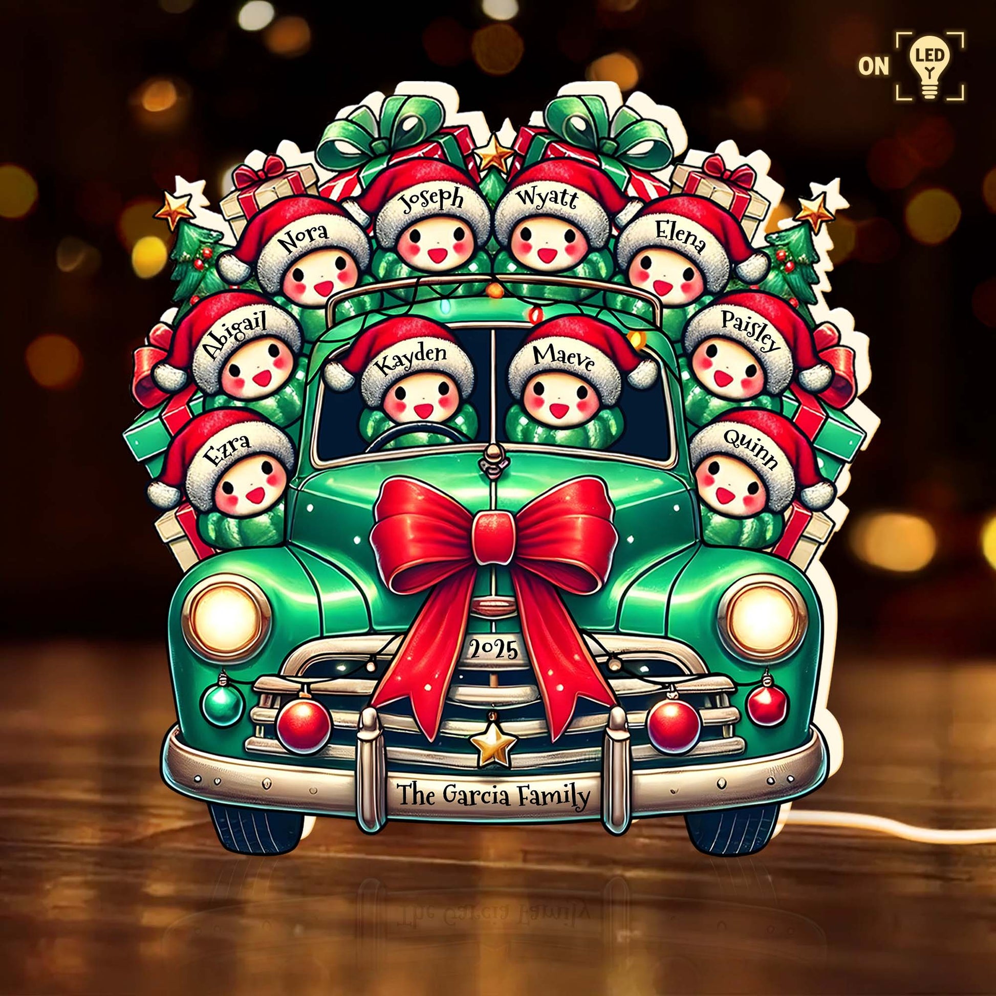 Celebrate Your Family With A Holiday Van Decorated