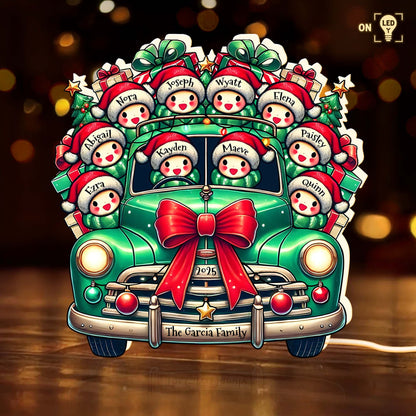 Celebrate Your Family With A Holiday Van Decorated