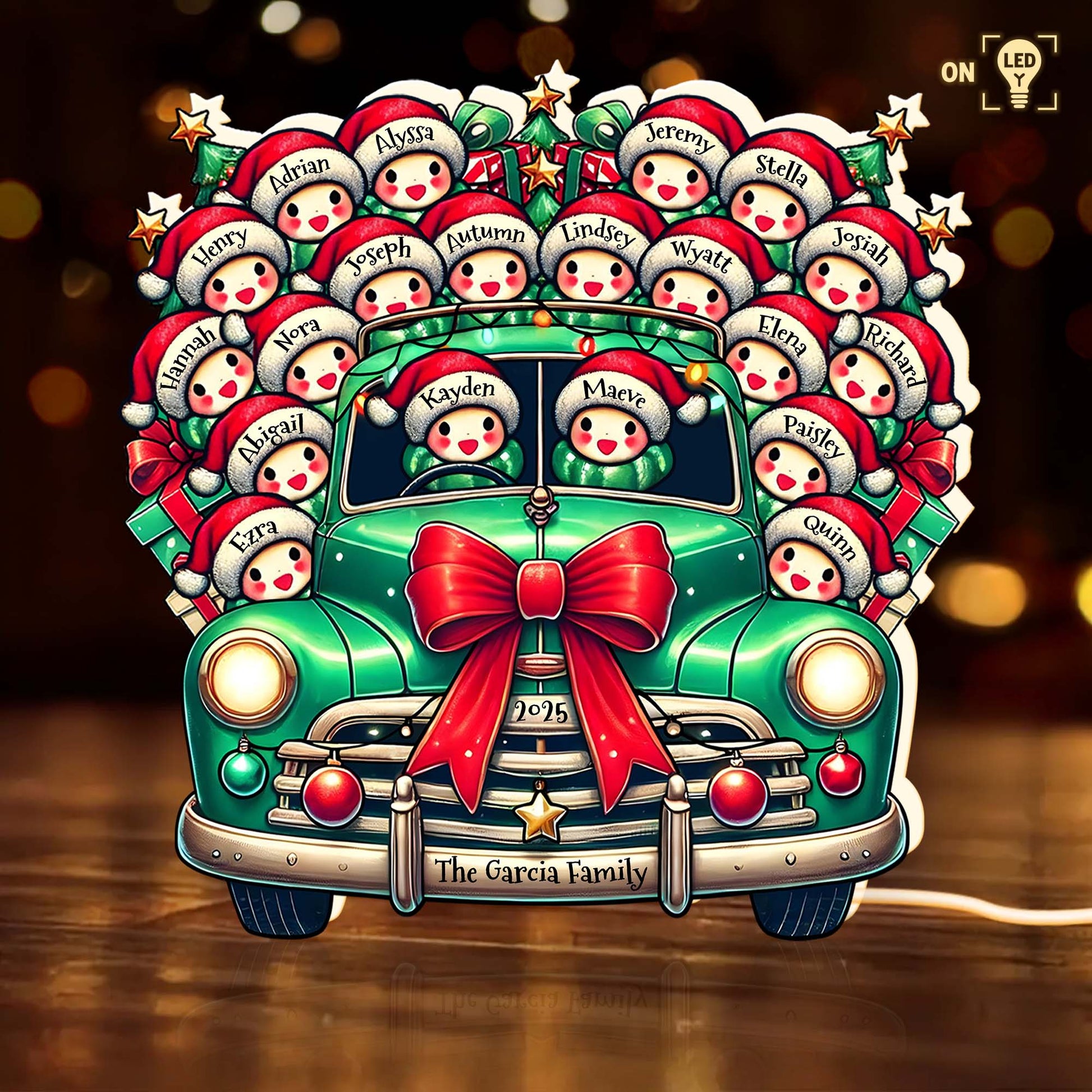 Celebrate Your Family With A Holiday Van Decorated