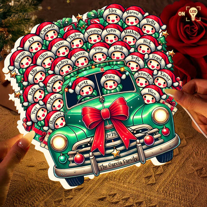 Celebrate Your Family With A Holiday Van Decorated