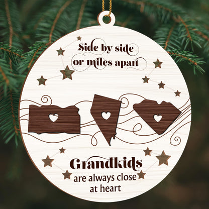 Side By Side Or Miles Apart, Grandkids Close At Heart