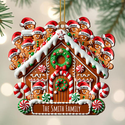 Celebrating Sweet Moments Together With Gingerbread House