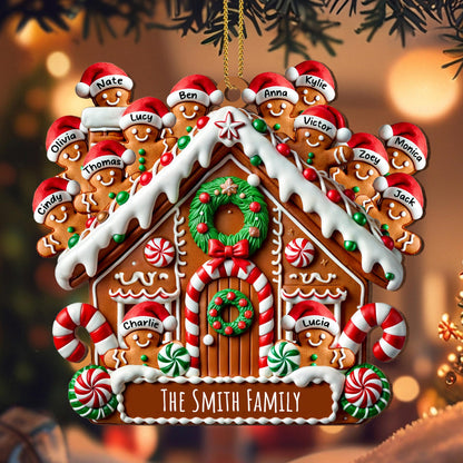 Celebrating Sweet Moments Together With Gingerbread House