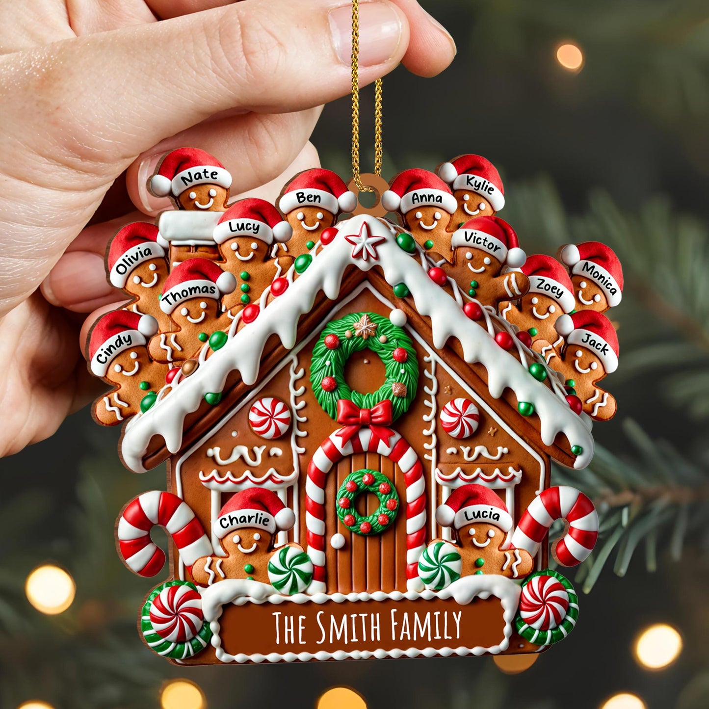 Celebrating Sweet Moments Together With Gingerbread House
