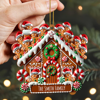 Celebrating Sweet Moments Together With Gingerbread House