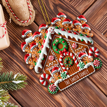Celebrating Sweet Moments Together With Gingerbread House