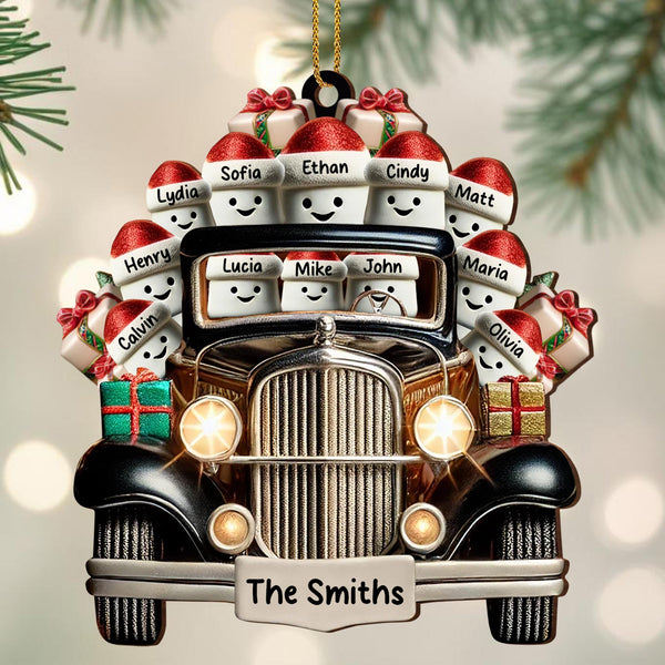 Traveling Together Collecting Memories Vintage Car Ornaments