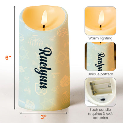 Menorah Glow And Brightness For Eight Warm Days