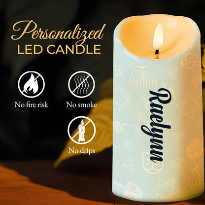 Menorah Glow And Brightness For Eight Warm Days