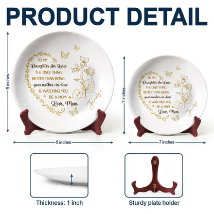 To My Daughter In Law, The Only Thing Better Than Being Your Mother-In-Law, Butterflies and Flowers