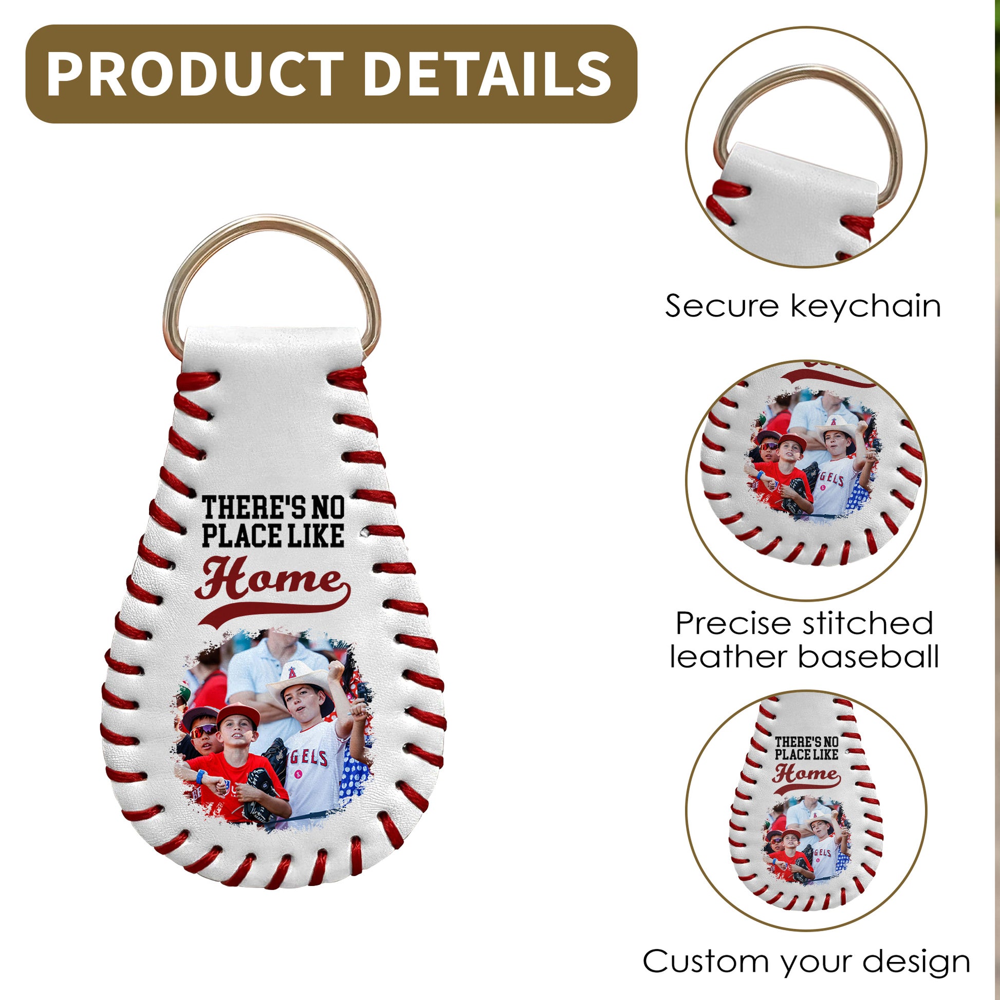 There's No Place Like Home, Baseball And Photo Frame