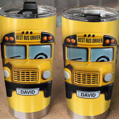 Best Bus Driver Stainless Steel Tumbler