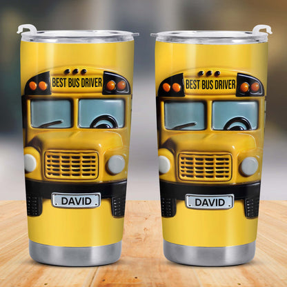 Best Bus Driver Stainless Steel Tumbler